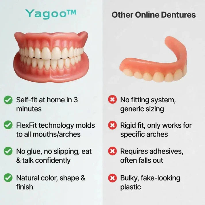 Ends Today: Limited-Time Savings — YAGOO™ Custom-Fit Dentures for a Confident Smile