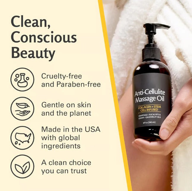 🏆Limited time offer⚡ 50K+ SOLD! Almost Gone-💥Age-Defying Revival Collagen & Stem Cell Body Oil