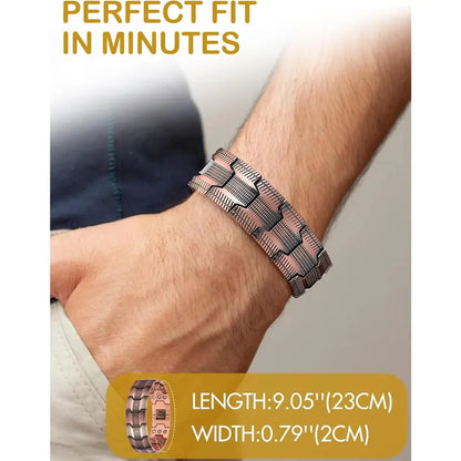 Copper magnetic bracelet-Relieve fatigue and promote blood circulation