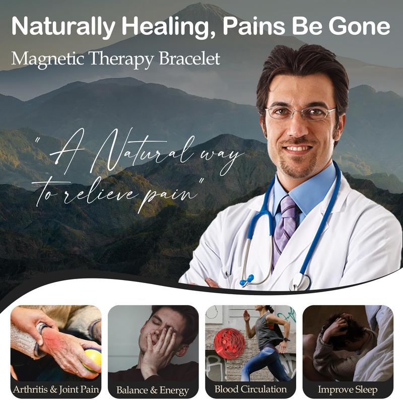 Copper magnetic bracelet-Relieve fatigue and promote blood circulation